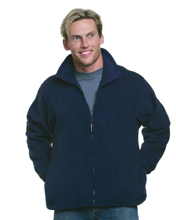 USA-Made Full-Zip Fleece Jacket [1130]