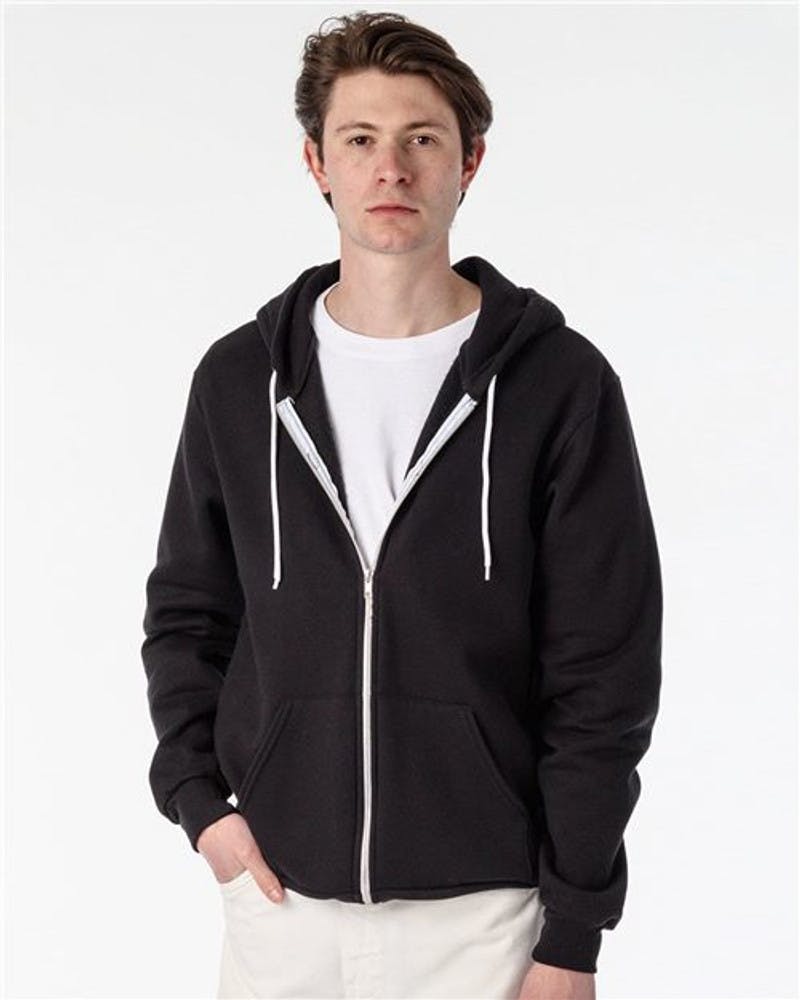 USA-Made Flex Fleece Full-Zip Hooded Sweatshirt