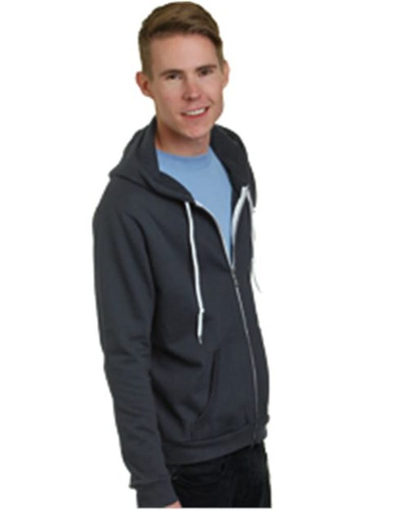 USA-Made Full-Zip Fleece Sweatshirt