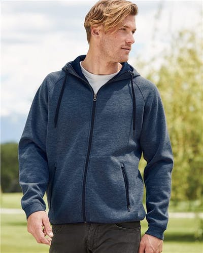 HeatLast™ Fleece Tech Full-Zip Hooded Sweatshirt