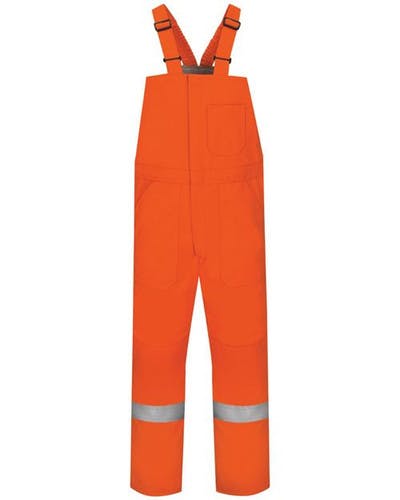 Deluxe Insulated Bib Overall with Reflective Trim - EXCEL FR® ComforTouch