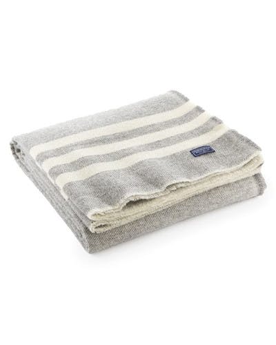 USA-Made Trapper Wool Throw
