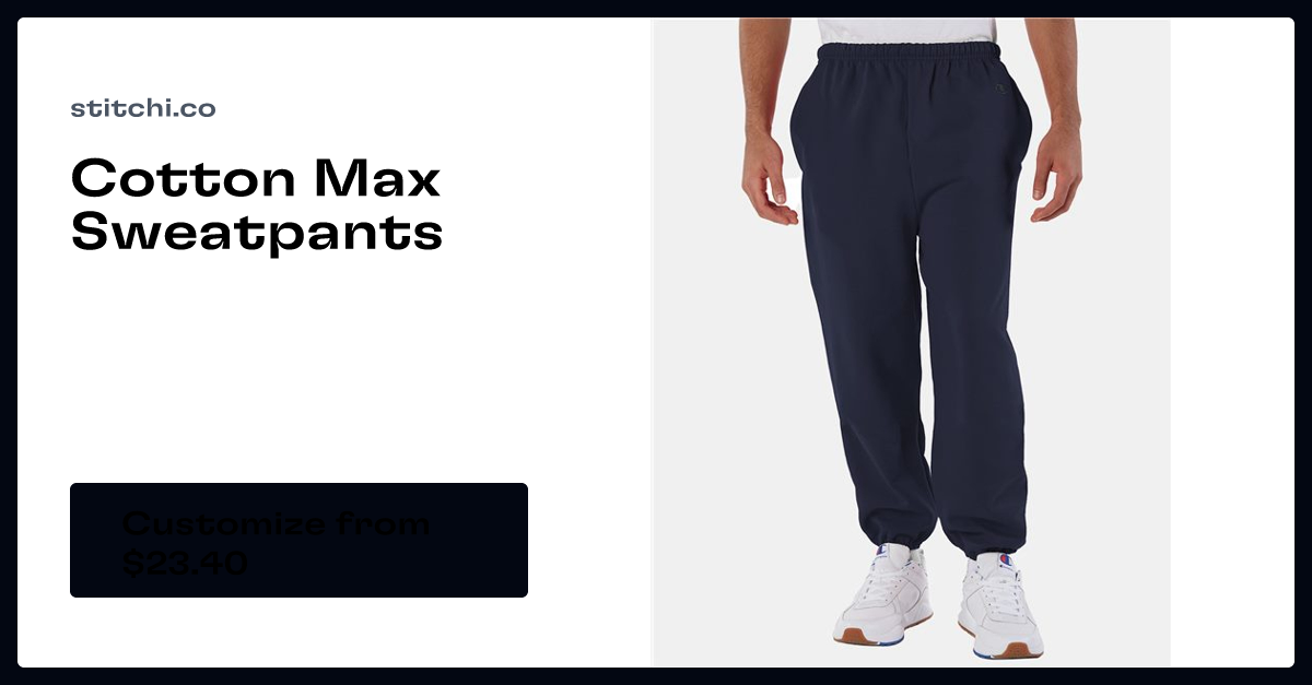 Champion Cotton Max Sweatpants P210 Stitchi